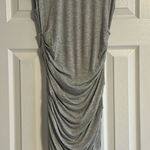 Bailey44 Bailey/44 Women’s Grey Cold Shoulder Cinched T-Shirt Dress Photo 0
