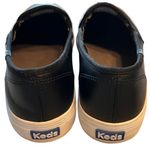 Keds Black Perforated Leather Slip-On Sneakers w/Gum Sole Casual Comfort Shoes Photo 1