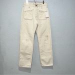 Free People Go Easy Womens Denim Distressed Bootcut Jeans Photo 4