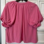 Entro Ada Faye pink puff sleeve blouse Photo 1