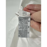 820 I‎ Caliban Women's Short Sleeve Button Up Shirt Dress Size 40 Medium White Photo 10