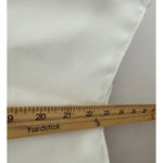 Tiffany & Co. Wardrobe White V-Neck Top Size 0 Minimalist Quiet Luxury Chic Vtg Photo 5