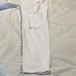 Refuge NWT  sz 13 jr boyfriend relaxed high rise distressed ripped white jeans Photo 14