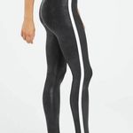 Spanx  Faux Leather Side Stripe Legging Photo 0