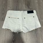 Affliction NEW Vikki Studded White Cut Off Shorts Y2K Size 28 Photo 5