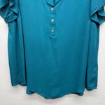 Torrid  Teal Womens Top 2X Workwear Office Career Casual Dressy Feminine … Photo 3