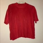 Preston & York  Women size X-Large red knit blouse CFT-A‎ Photo 2