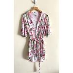Show Me Your Mumu Show Me Your Mumu Brie Floral Robe Kimono Wrap Bridal OS Rose Photo 2