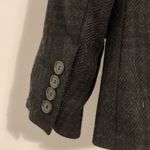 Loft Ann Taylor Size 12 petite Wool Plaid 2 Slits 2 Flap Blazer Jacket Photo 6