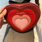 Karl Lagerfeld  Heart-Shaped Red and Pink Crossbody Bag Photo 1