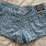 Superdry NWT Bluebell light blue ditsy floral 100% cotton embroidered shorts S Photo 9