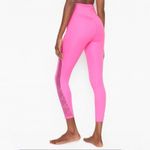 Victoria's Secret  Incredible Essential Lace Up Mesh Panel Leggings Hot Pink 6 Photo 2