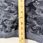 Gymshark  women’s size small Adapt Crop Top Camo Seamless Long Sleeve Black Gray Photo 5