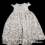 Lulus  small Free Spirits white floral print short sleeve tiered midi dress nwt Photo 4