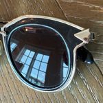 KAREN WALKER Bounty Black Gold 47mm Frame Sunglasses 1701424 MSRP $280 Size OS Photo 7