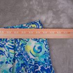Lilly Pulitzer  Blue Crush Palazzo Pants Women's 10 Wide Leg Side Zip Beach Photo 5