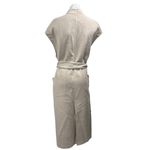 ZARA Women's Beige Sleeveless Belted Pocket Long Trench Coat Jacket Size M/L Photo 1