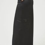 Forever 21 Satin Cargo Maxi Skirt Photo 2
