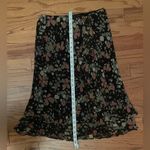 Ralph Lauren - Brown and Pink Asymmetrical Midi Skirt Size 4 Photo 5
