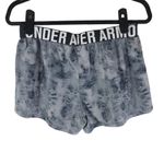 Under Armour Womens Play Up Running Shorts Loose HeatGear Printed Gray S Photo 1