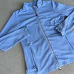 Kjus Nina Mid Layer Womens Blue 40 Large Fll Zip Golf Fashion Jacket Photo 0