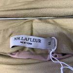 MM.LaFleur  Elegant Olive Green Draped Skirt.   Size+1 Photo 2