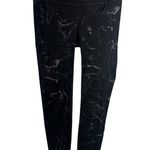 Athleta Velocity Stash Pocket Marble 7/8 Tight Size Medium Photo 4