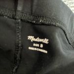 Madewell  Black Leggings with White Stripe Photo 3