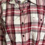 Carhartt Red and White Casual Button Down Shirt Photo 4