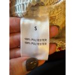 Sokie Collective Shirt Women Small Greenwich Floral Puff Sleeve Smocked Top NWT White Photo 8