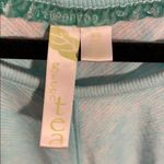 Green Tea Burnout Yoga Long Sleeve Shirt Size Medium Blue Photo 6