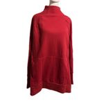 Fabletics  Red Zaylee Funnel Neck Pullover Sweatshirt - Size XL Photo 3