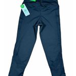 Gaiam Om Mesh Yoga Capri Compression Workout Bottoms Pants Black Size Small New Photo 7