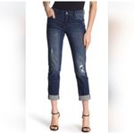 Kut From The Kloth Catherine Boyfriend Mid Rise Distressed Jeans Women's 10 Photo 1
