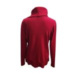 Rafaella Red Turtleneck Sweater Cable Knit Front Panel Cozy Winter Holiday L/G Photo 1