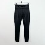 Spanx  Faux Leather Leggings Black Stretch Slimming Shaping size XL Photo 2