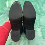 ZARA  Basic Collection Contrast Velvet Ankle Boots in Black Size EU 40 Photo 3