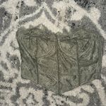 Free People  sage green corset top🤍 Photo 1