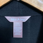 White Stag B16- NEW! Women's Cardigan, L/G, Black, floral layered one piece Photo 2