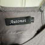 Grey loose fit sleeveless jumpsuit similar to Hotshot has pockets size large Q23 Gray Photo 3