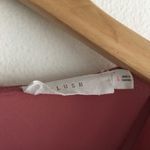 Lush Clothing Lush Cross Front Blouse Top V Neck Flare Long Sleeves Maeve Womens Size L Photo 4