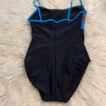 Speedo  Swimsuit size 8 BNWOT gray, black and blue color very pretty Photo 6