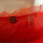 Free People FP One Red Lily Tulle Mini Dress Size Small Photo 5