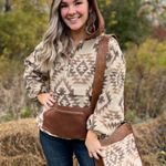 Main Strip Aztec Hoodie Photo 0