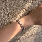 Link Chain Bracelet for Men Women Streetwear Hip Hop Unisex Style Silver Photo 5