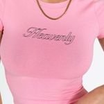 Princess Polly heavenly hot pink short sleeve tshirt Photo 2