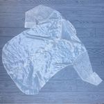 Victoria's Secret Vintage gold label  Sleep Shirt Pajamas button white silky sm Photo 5