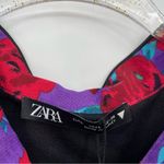 ZARA Printed Frog Button Mini Dress Size Large NWT Blogger Favorite Photo 10