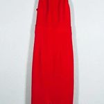 Lulus  Red Flirty Night Slit Dress NWT Photo 1