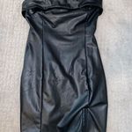 Strapless black mini dress Photo 0